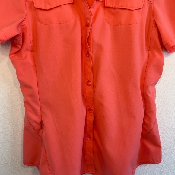 REI Women’s Pink Button Up Top Size Small - Picture 3 of 9